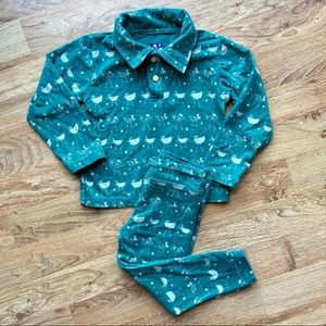 Kickee Pants Ivy Chicken Outfit Set 2T